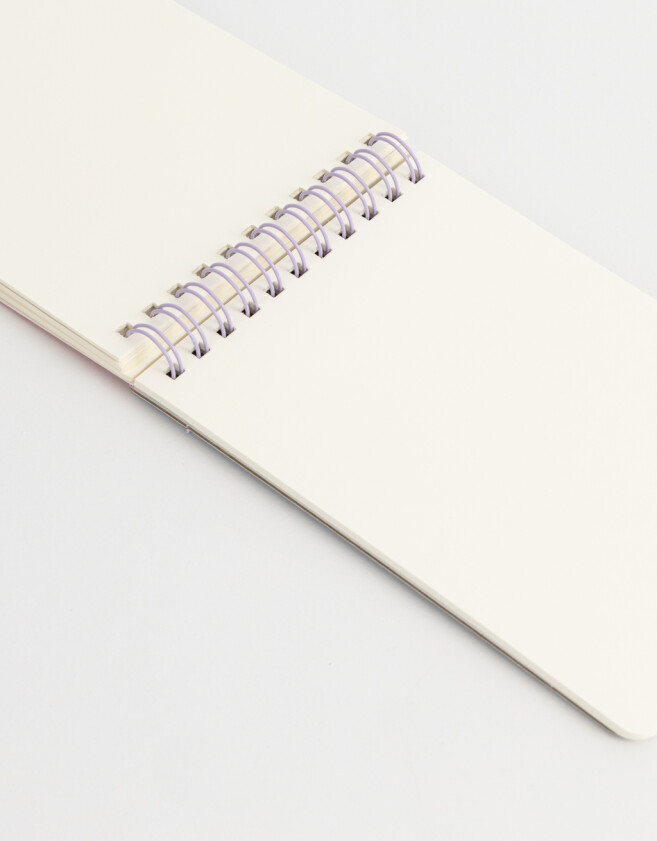 Anotadores Cuadernos y Memos Foodie Memo Espiralado Estampado - Combinacion Tricolor