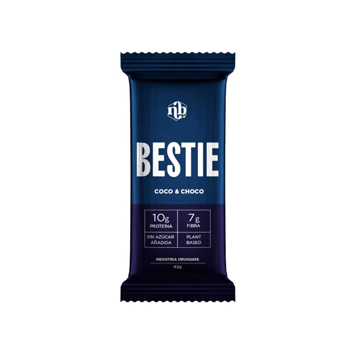 Barra de Proteína Coco y Chocolate 42g Bestie 