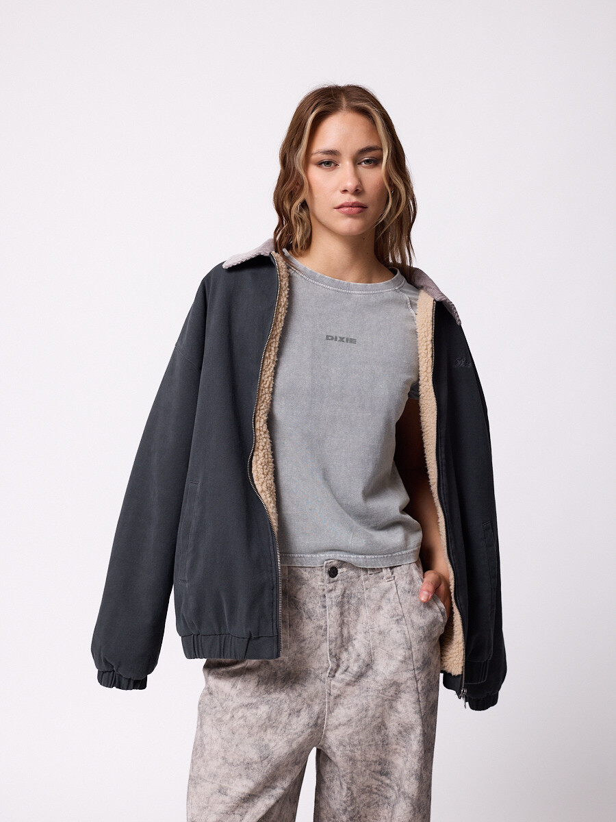 CAMPERA PICCIO DIXIE Gris Oscuro