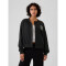 JPN LOGO CREW CARDIGAN TRUE BLACK V2