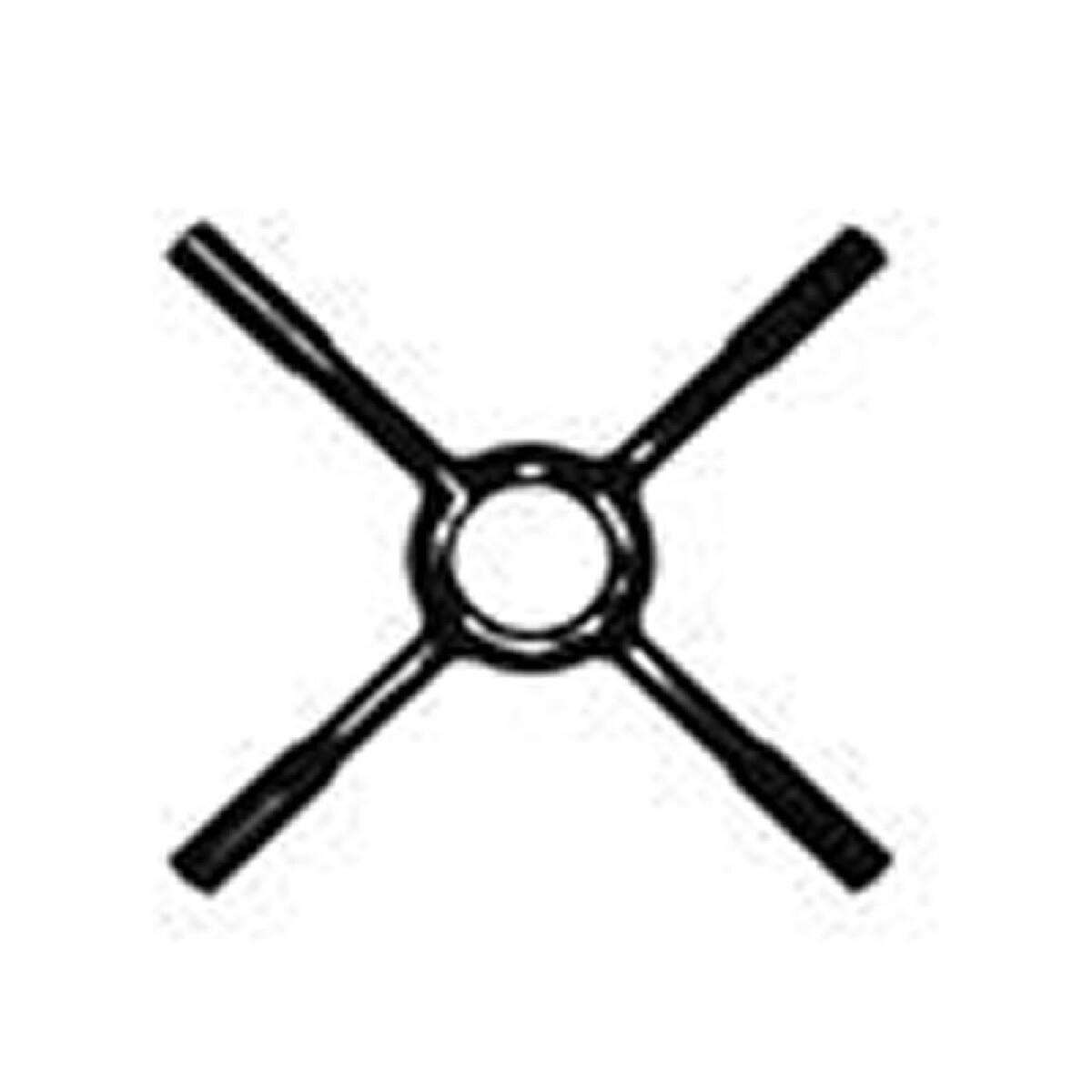 Reductor De Hornalla 4 Puntas 15 Cm 