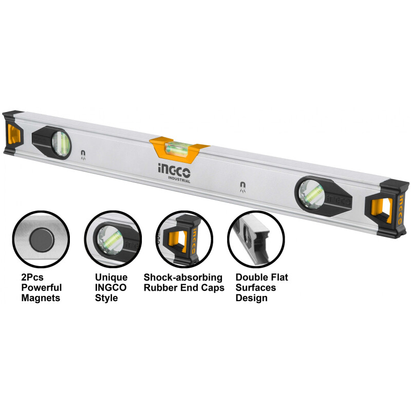 NIVEL IMANTADO 30CM ALUMINIO INGCO HSL38030M NIVEL IMANTADO 30CM ALUMINIO INGCO HSL38030M