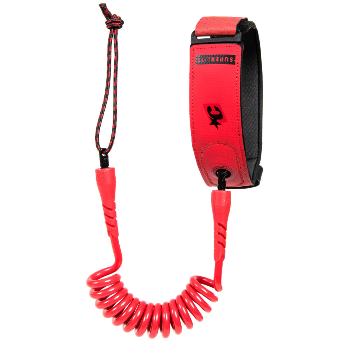 Leash Creatures Superlite Bicep L/Xl : Red (With Plug) 