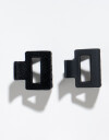 Broches Sets Acrilico Set De Broches Pequeños - Negro