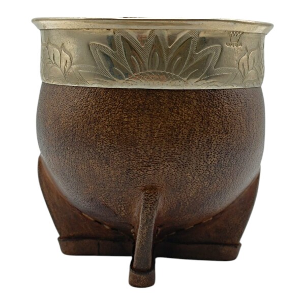 Mate Imperial labrado con apliques en bronce - ALPACA - 02 marrónuniforme
