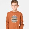 Remera con Estampa Legacy Terracota