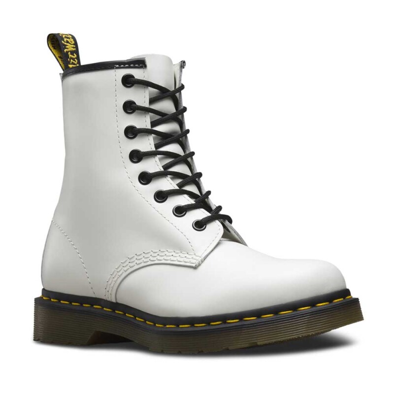Botas Dr. Martens 1460 Unisex White Smooth