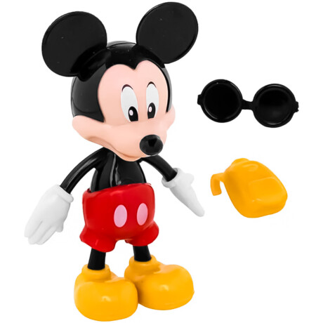 Figura Juguete Mickey Minnie 12cm Disney + Accesorios Mickey