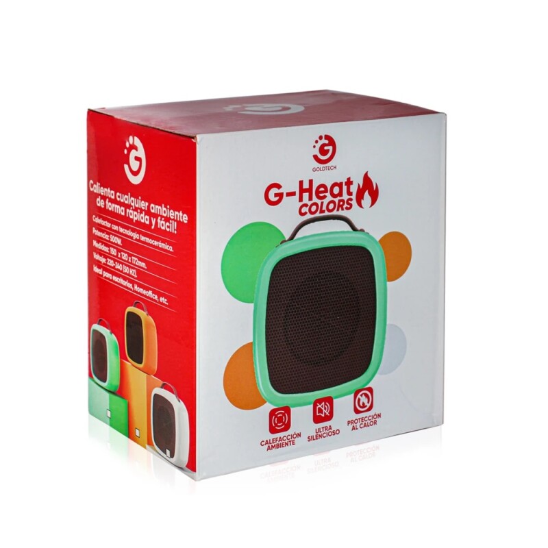 CALEFACTOR PORTATIL G HEAT COLORES GOLDT CALEFACTOR PORTATIL G HEAT COLORES GOLDT