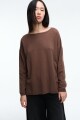SWEATER BASE Marron
