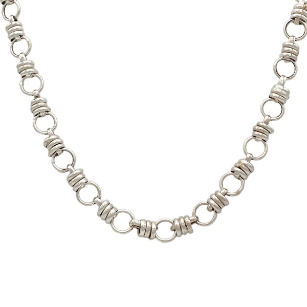 Cadena Rolo entrelazado-Plata 925-Sin Piedra-CD3231 Sinpiedra