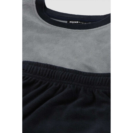 Pijama hombre polar Negro