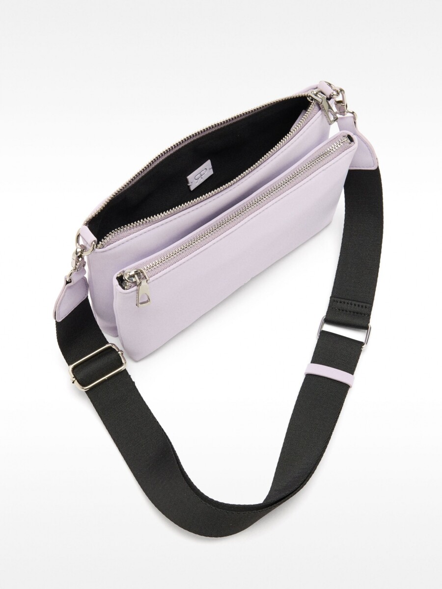 Bolso De Tiracolo Textura Suave violeta