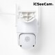 Cámara Seguridad Wifi Exterior Doble Lente 3mp Icseecam Cámara Seguridad Wifi Exterior Doble Lente 3mp Icseecam