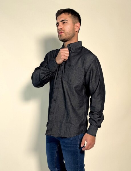 Camisa Jean Nicolaos Negro