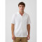 V-SS STANDARD LINEN COTTON RESORT COLLAR NEW OFF WHITE