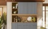 Kit mueble de cocina Flora Gris