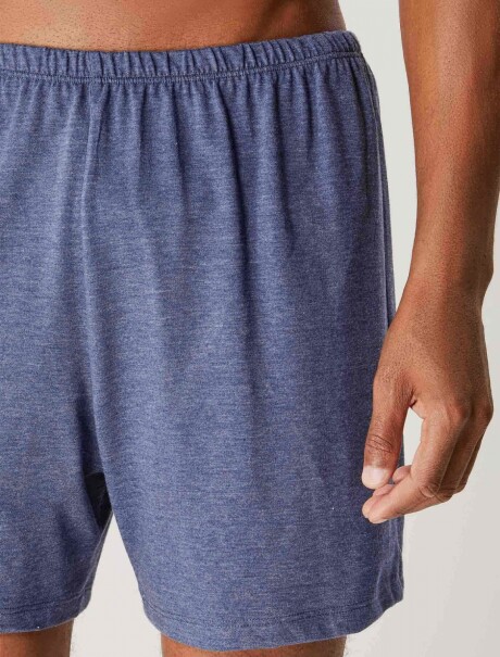 PIJAMA MASCULINO CON SHORT CELESTE