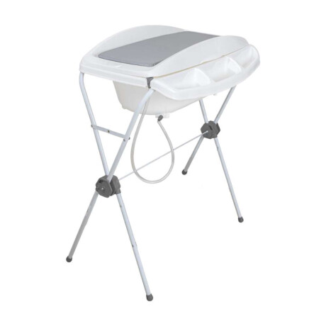 Catre De Baño Plegable Con Cambiador Shower Bebesit Gris
