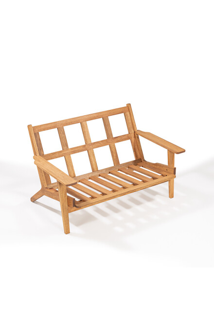 LOTUS SOFA SOFA LOTUS 2 LUGARES ACQUABLOCK CRUDO 144x87x86CM JATOBA