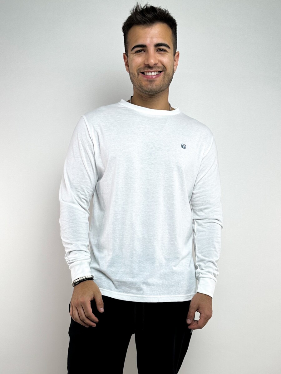 Remera manga larga Tender - Blanco 