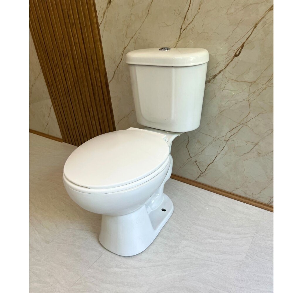 Inodoro con mochila Andes Edesa Blanco con tapa Inodoro Con Mochila Andes Edesa Blanco Con Tapa