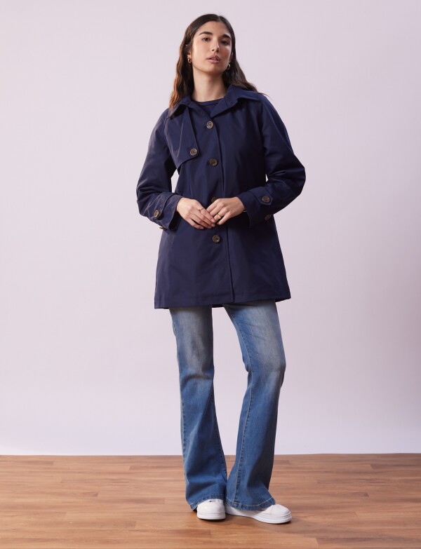 Gabardina Impermeable AZUL