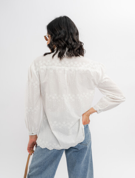 Camisa full bordado Eline Camisa full bordado Eline