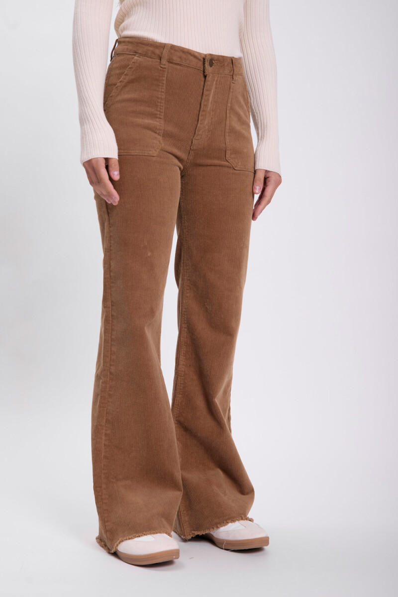 Pantalón pana oxford Tostado