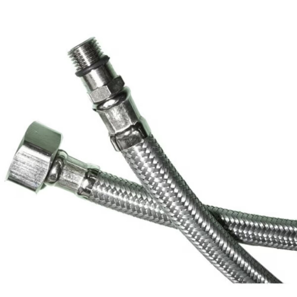 Colilla acero inox. macho corto 60 cm x 3/8" Colilla Acero Inox. Macho Corto 60 Cm X 3/8"