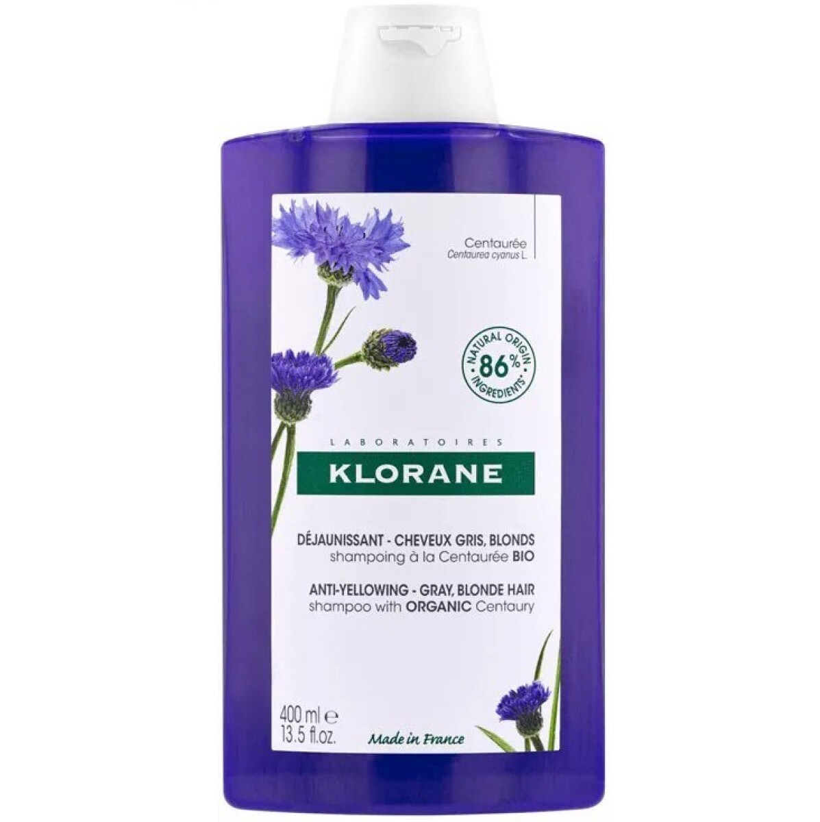 Shampoo Klorane Centaurea 400 Ml. 