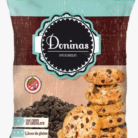 NAT-GALL. DONINAS C/CHIPS CHOCOLATE 200g X 20 NAT-GALL. DONINAS C/CHIPS CHOCOLATE 200g X 20