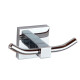 PERCHA METALICA MANCHESTER CROMO BRILLANTE DE BAÑO CROMO