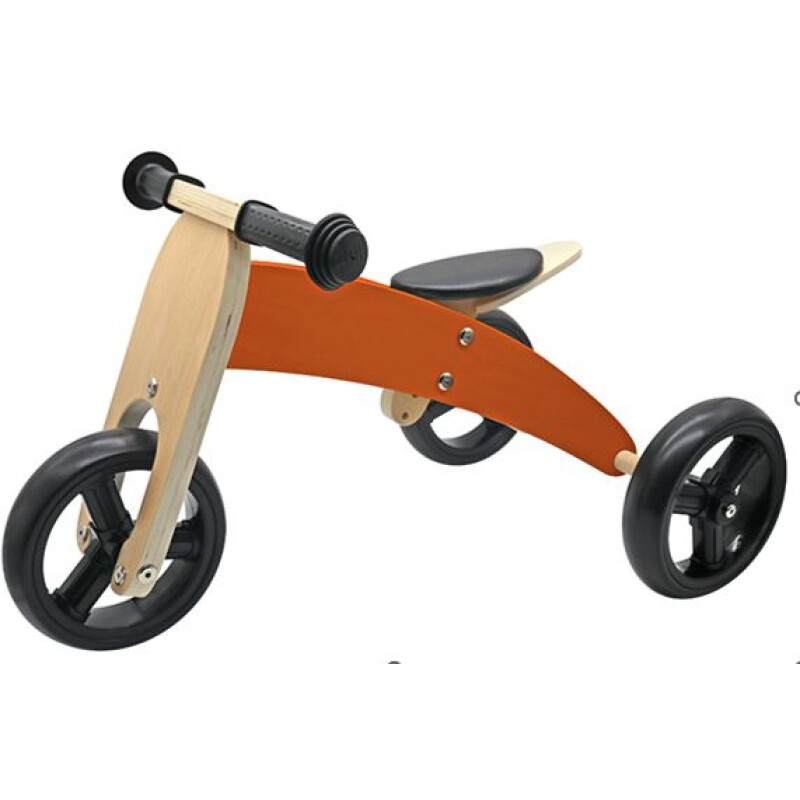 BICICLETA TRICICLO MADERA BALANCE MARRON BICICLETA TRICICLO MADERA BALANCE MARRON