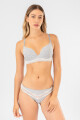 Bikini rush Gris melange