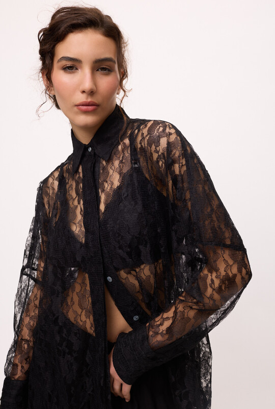 Camisa Ilha Negro