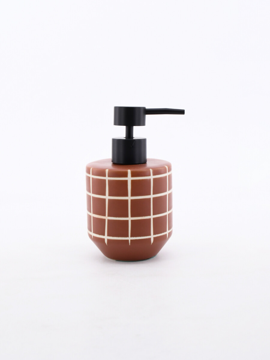 DISPENSADOR DE JABÓN PAPAYA - NARANJA 