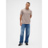 V-STRETCH PIQUE POLO - SOLID MEDIUM COOL BROWN