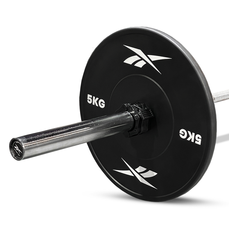Barra Olímpica De 2,2 M - 1500Lb Plateado