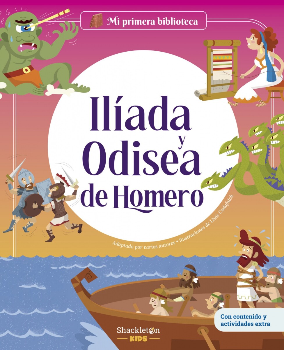 ILIADA Y ODISEA DE HOMERO 