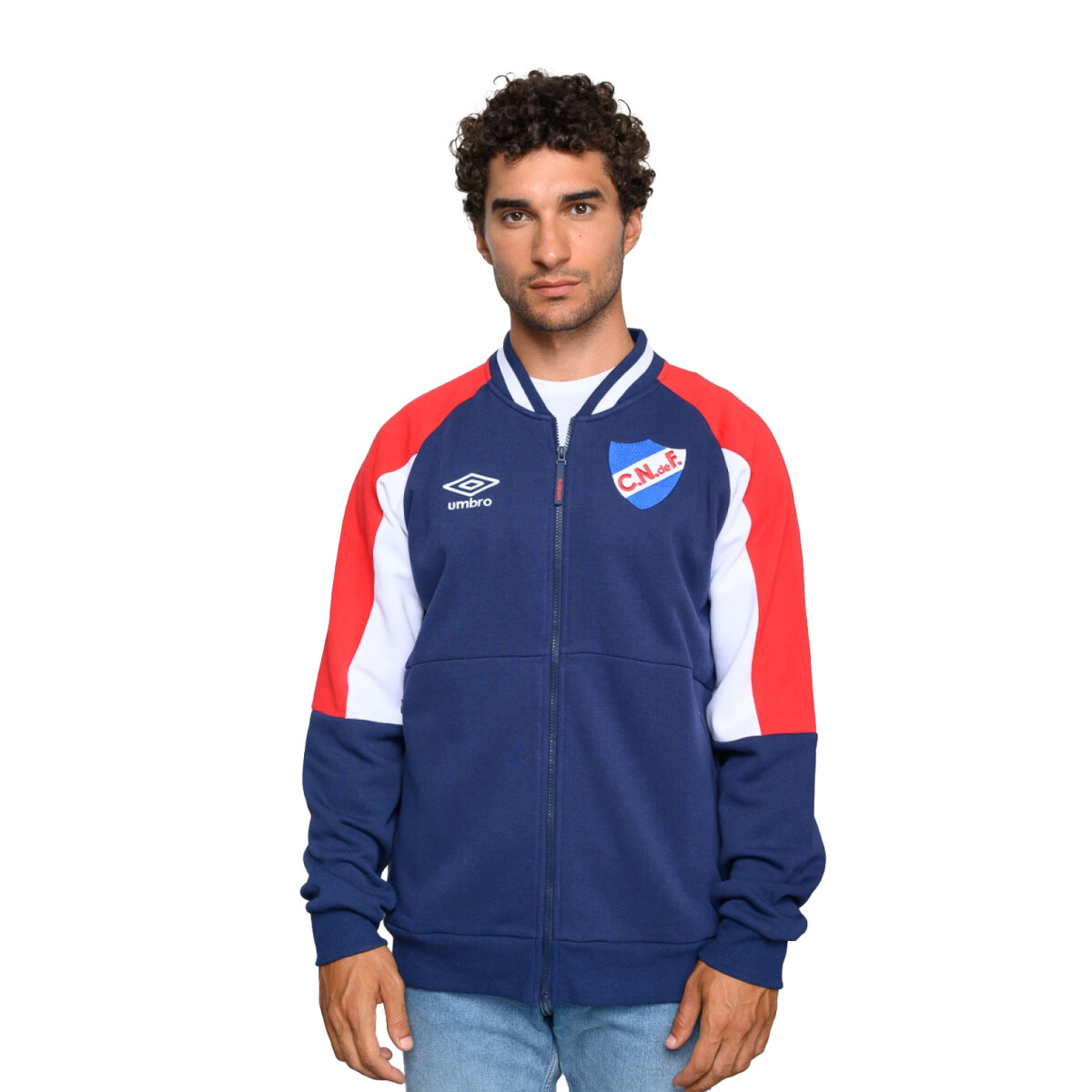 Campera de Hombre Umbro - Azul - Blanco - Rojo 