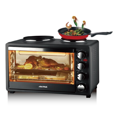Horno Eléctrico 30 L Con 2 Discos A.81051 HORNO ELECTRICO 30L AKANE C/ANAFE 81051