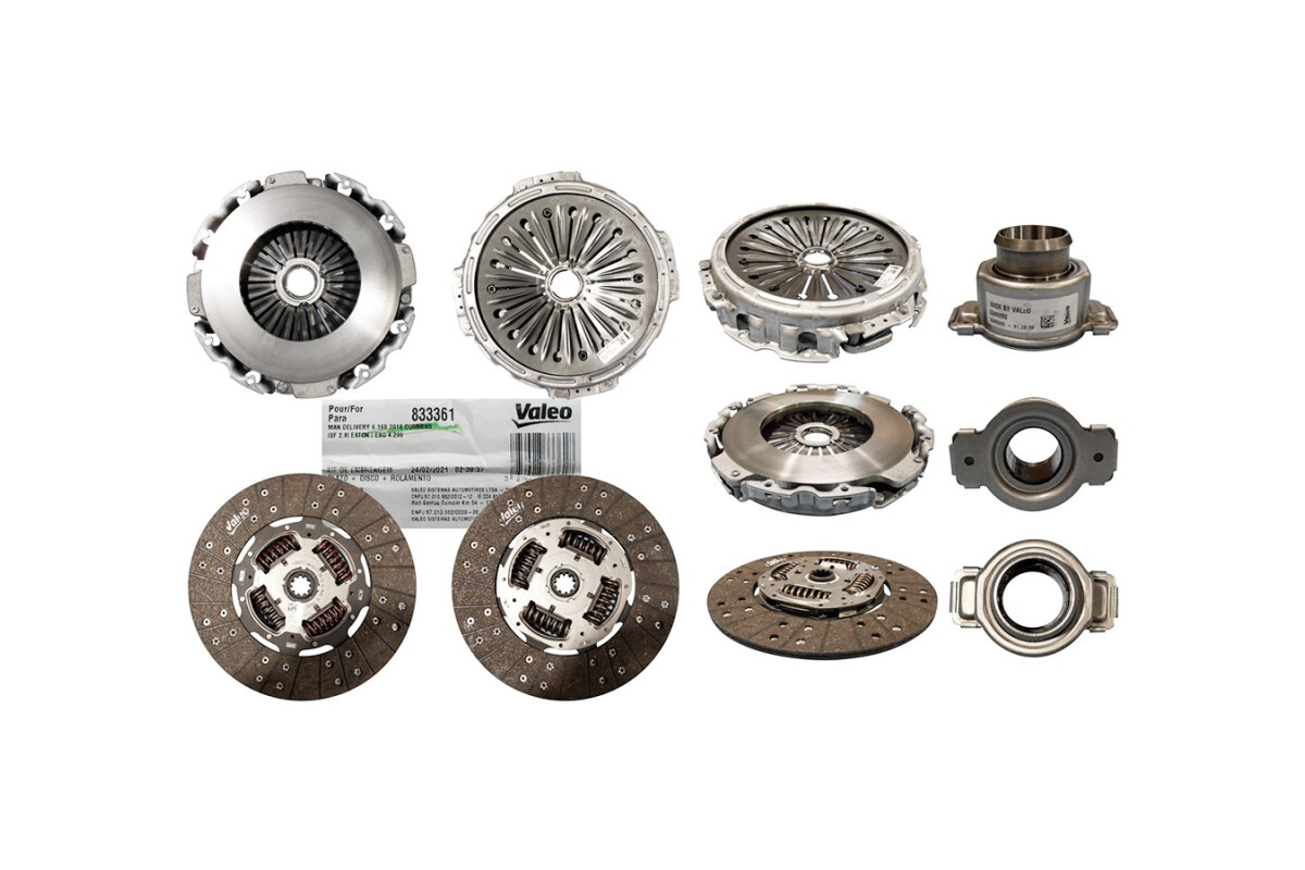 Kit Embrague C/Rod. Valeo Volks Camion 6.160 Del ivery 18-25 Ø310-Est.10 Kit Embrague C/Rod. Valeo Volks Camion 6.160 Del ivery 18-25 Ø310-Est.10