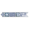 GUARDA DECORATIVA MODELO GLD6183 "A" 5X26 CM Guarda Decorativa Modelo Gld6183 "a" 5x26 Cm