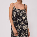 VESTIDO CORTO ARTYA RUSTY Negro