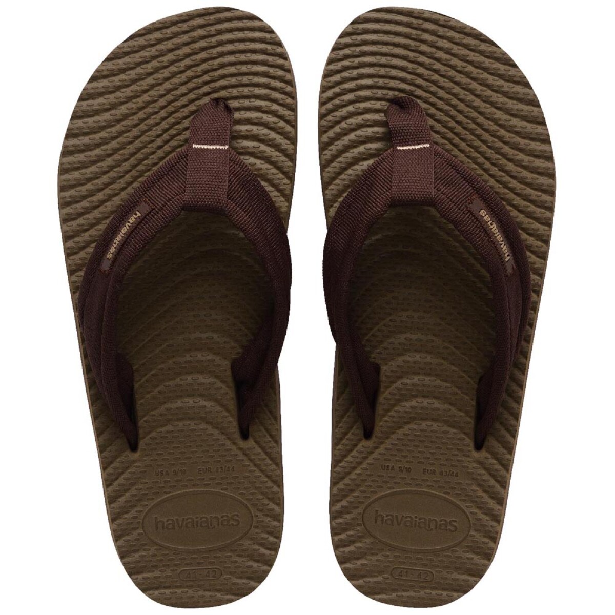 Sandalias Havaianas Surfer Coast Hombre - Marrón Oscuro 