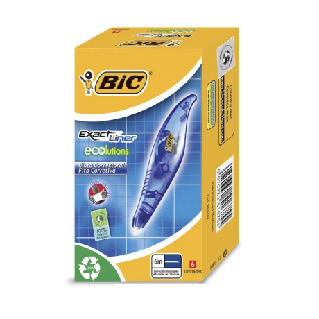 Corrector cinta BIC Exact liner Corrector cinta BIC Exact liner
