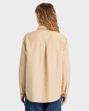 Camisa Linen Blend Long-sleeve Mujer 4334