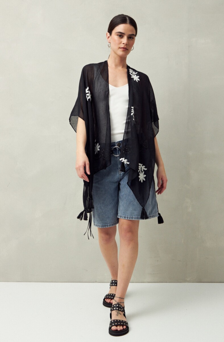 PONCHO ARTEMAS - Negro 