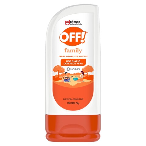 Repelente de insectos Off crema family 196 ml